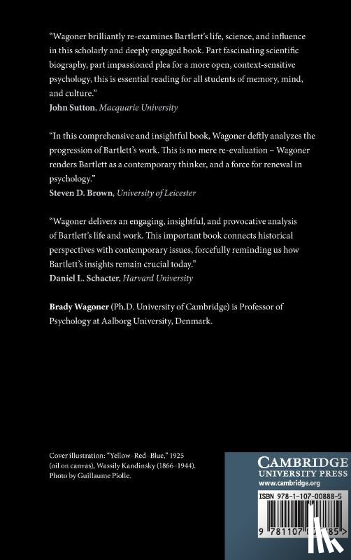 Wagoner, Brady (Associate Professor of Psychology - The Constructive Mind