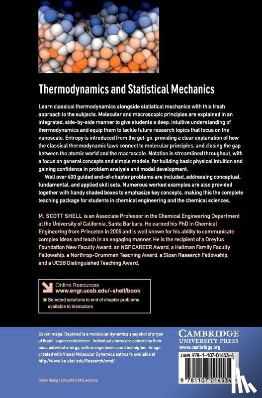 Shell, M. Scott (University of California - Thermodynamics and Statistical Mechanics