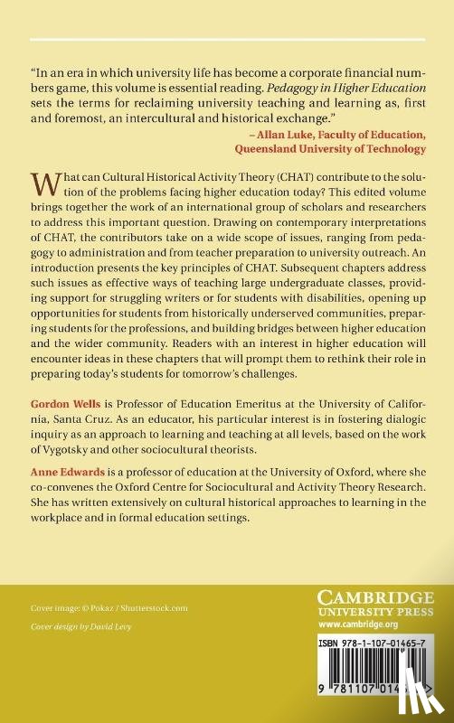  - Pedagogy in Higher Education