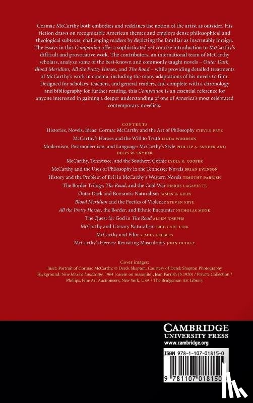  - The Cambridge Companion to Cormac McCarthy