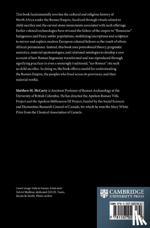 McCarty, Matthew M. (University of British Columbia - Religion and the Making of Roman Africa