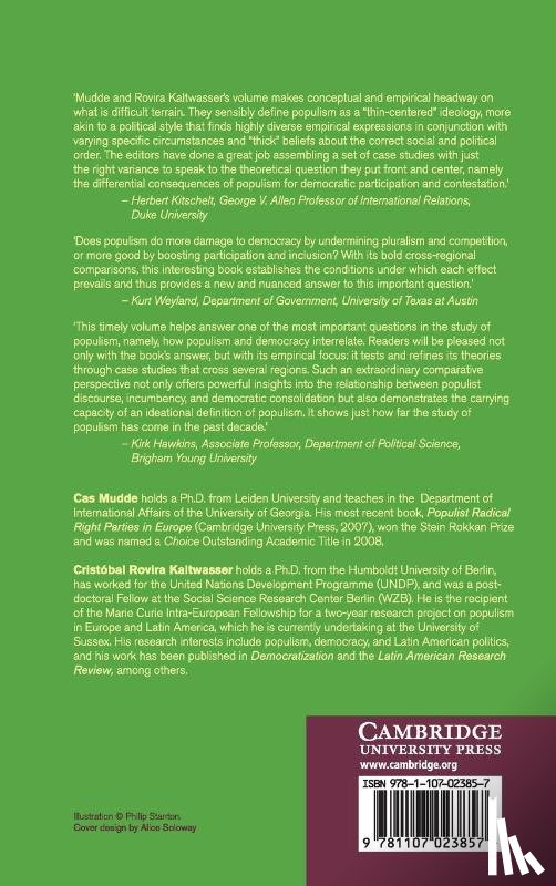  - Populism in Europe and the Americas