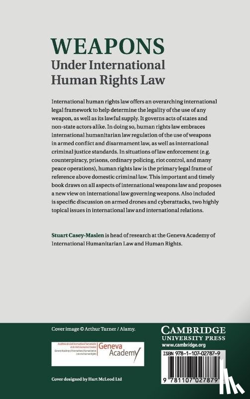  - Weapons under International Human Rights Law