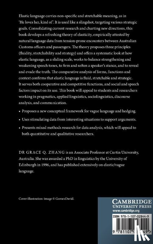 Zhang, Grace Q. (Curtin University of Technology - Elastic Language