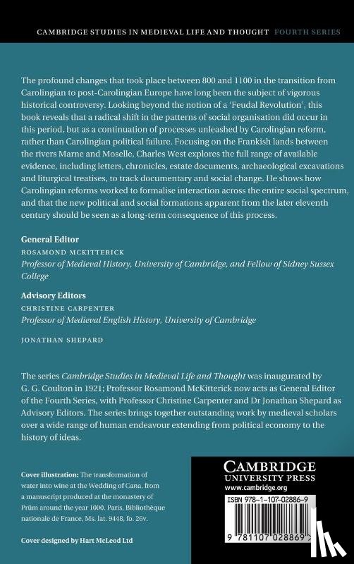 West, Charles (University of Sheffield) - Reframing the Feudal Revolution