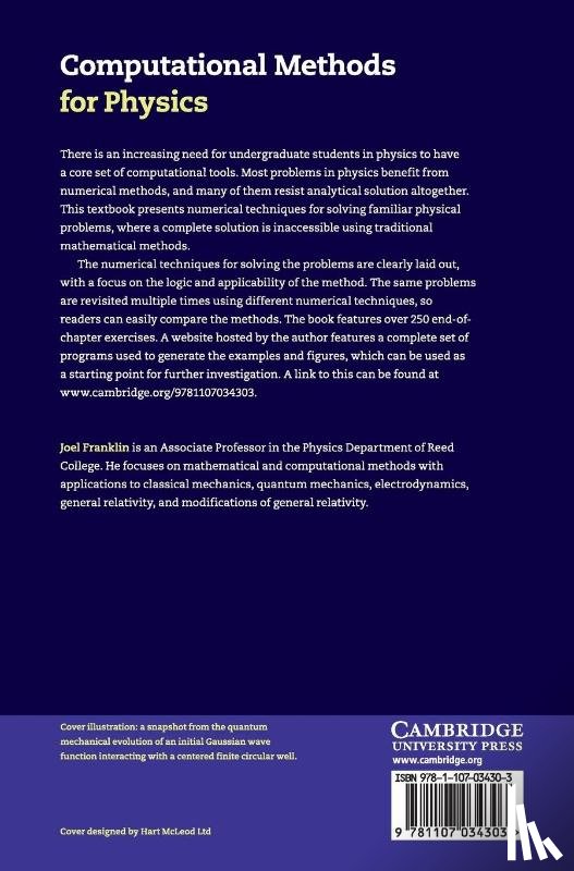Franklin, Joel (Reed College - Computational Methods for Physics