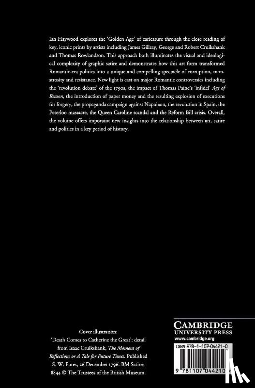 Haywood, Ian (Roehampton University - Romanticism and Caricature