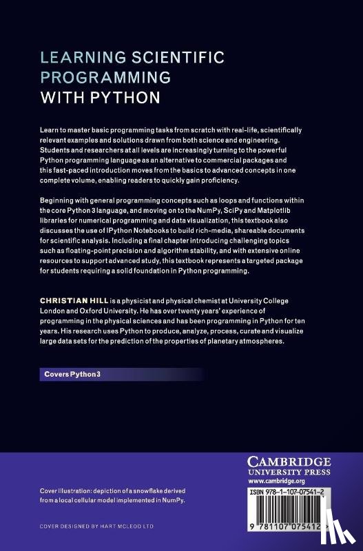 Hill, Christian (University College London) - Learning Scientific Programming with Python