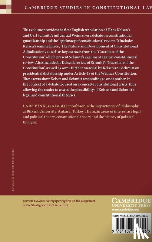 Vinx, Lars - The Guardian of the Constitution