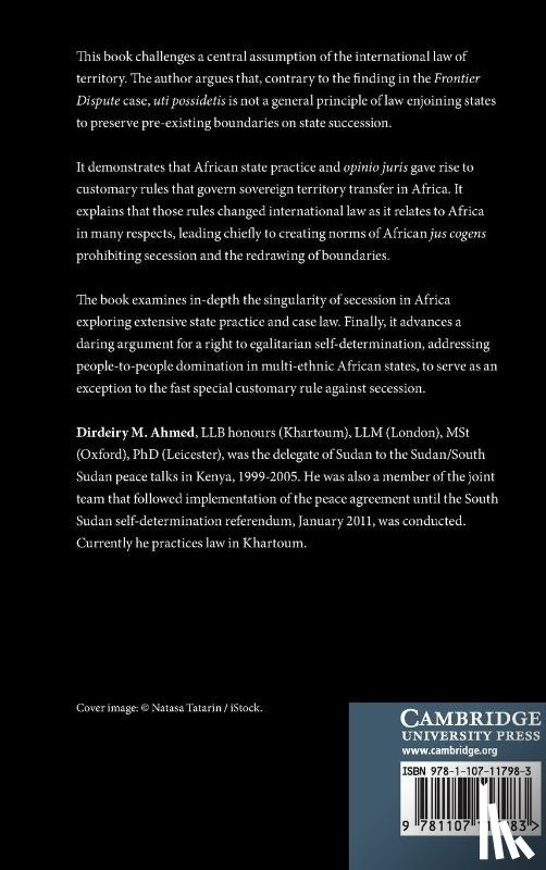 Ahmed, Dirdeiry M. - Boundaries and Secession in Africa and International Law