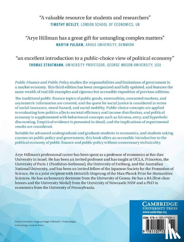 Hillman, Arye L. (Bar-Ilan University - Public Finance and Public Policy