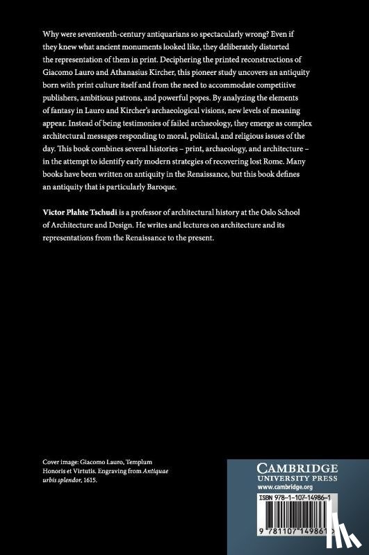 Tschudi, Victor Plahte - Baroque Antiquity