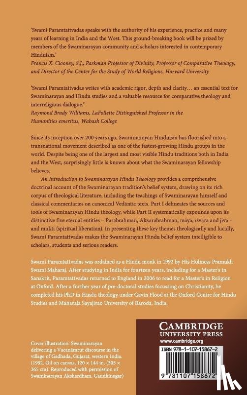 Paramtattvadas, Swami - An Introduction to Swaminarayan Hindu Theology