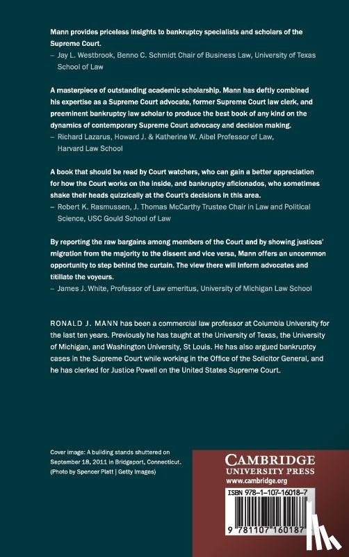 Mann, Ronald J. - Bankruptcy and the U.S. Supreme Court