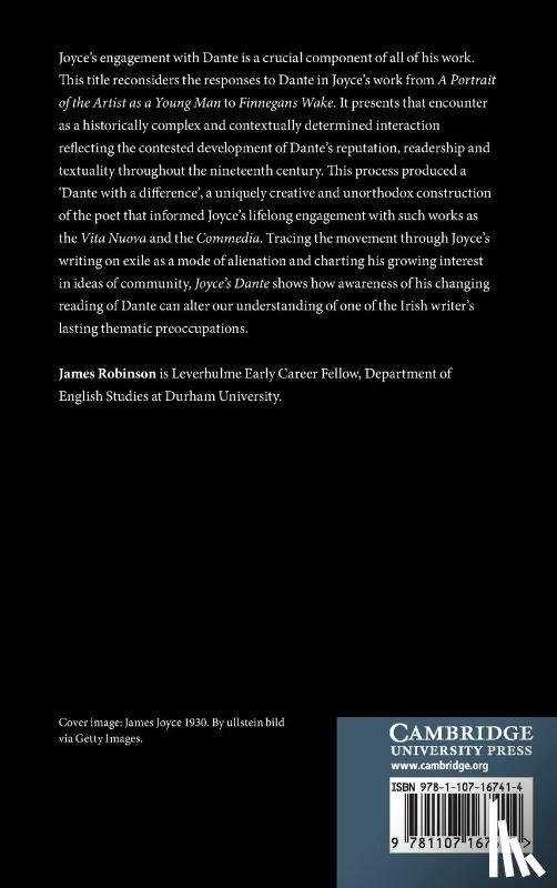 Robinson, James (University of Durham) - Joyce's Dante