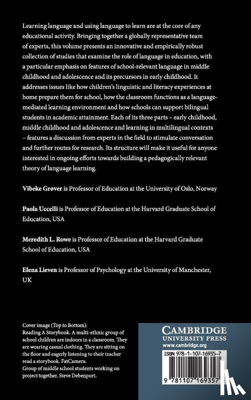  - Learning through Language