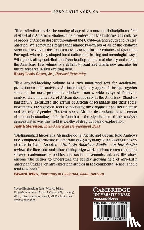  - Afro-Latin American Studies