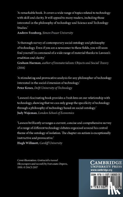 Lawson, Clive (University of Cambridge) - Technology and Isolation