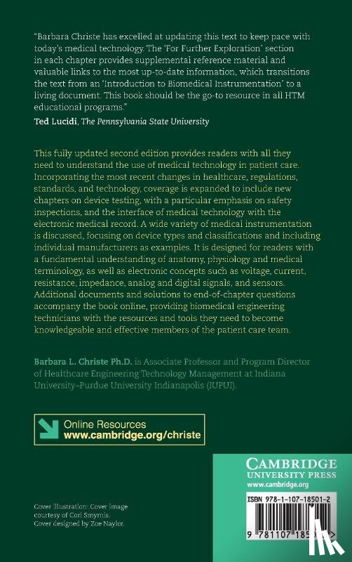 Christe, Barbara L. (Indiana University–Purdue University - Introduction to Biomedical Instrumentation