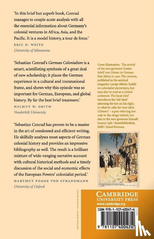 Conrad, Sebastian (Freie Universitat Berlin) - German Colonialism