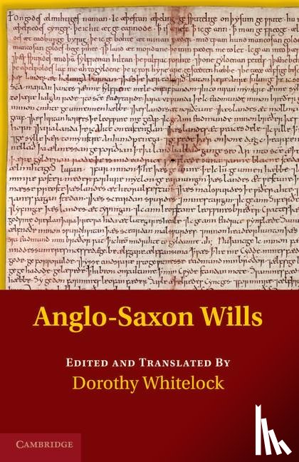 Whitelock, Dorothy - Anglo-Saxon Wills