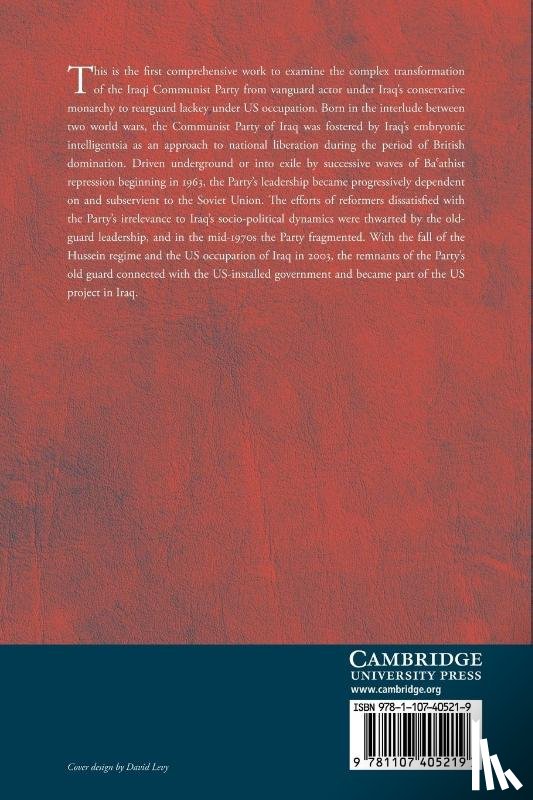 Ismael, Tareq Y. (University of Calgary) - The Rise and Fall of the Communist Party of Iraq