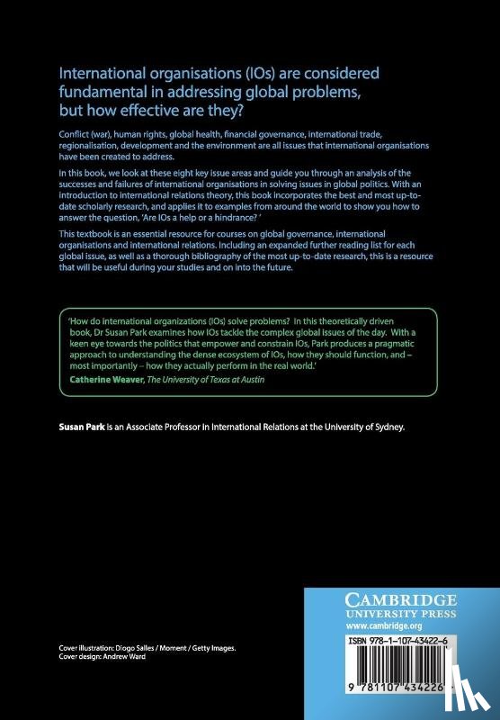 Park, Susan (University of Sydney) - International Organisations and Global Problems