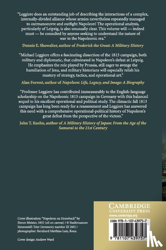 Leggiere, Michael V. (University of North Texas) - Napoleon and the Struggle for Germany