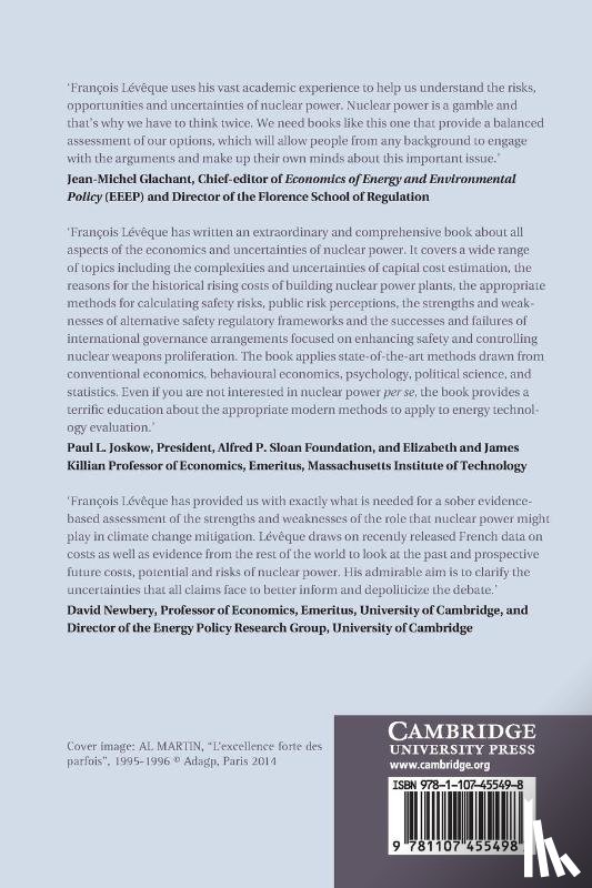 Leveque, Francois - The Economics and Uncertainties of Nuclear Power