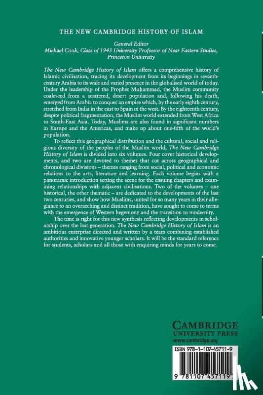  - The New Cambridge History of Islam: Volume 6, Muslims and Modernity: Culture and Society since 1800