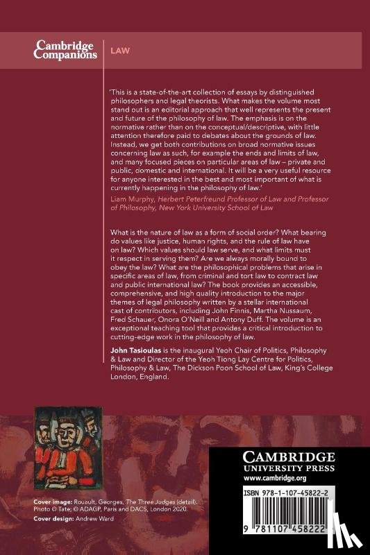  - The Cambridge Companion to the Philosophy of Law