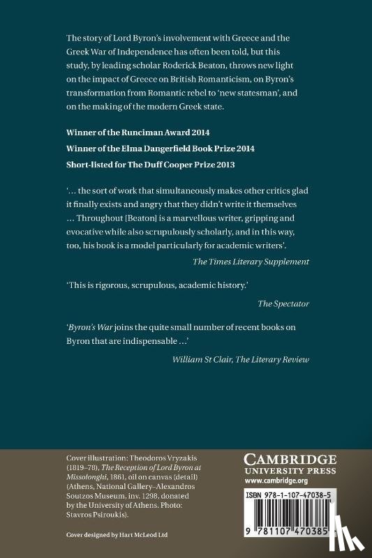Beaton, Roderick (King's College London) - Byron's War