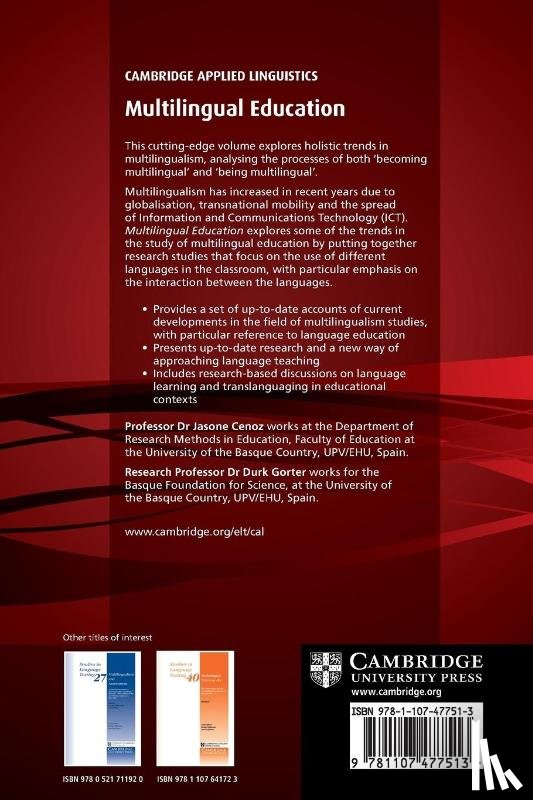  - Multilingual Education