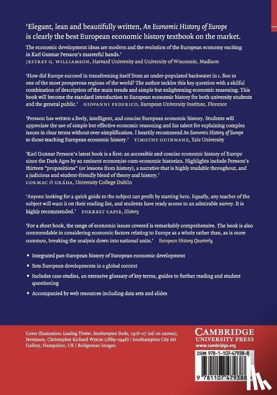 Persson, Karl Gunnar (University of Copenhagen), Sharp, Paul (University of Southern Denmark) - An Economic History of Europe