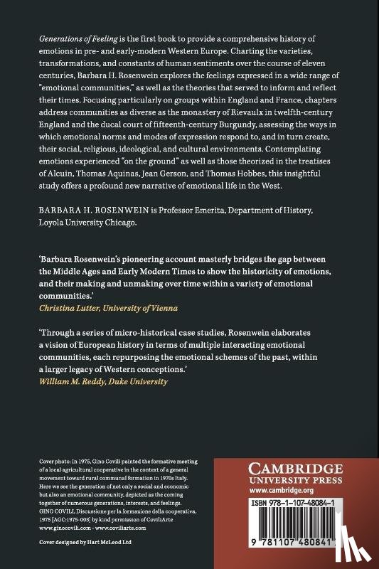 Rosenwein, Barbara H. (Loyola University - Generations of Feeling