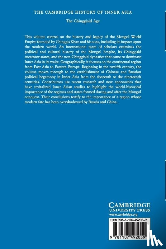  - The Cambridge History of Inner Asia