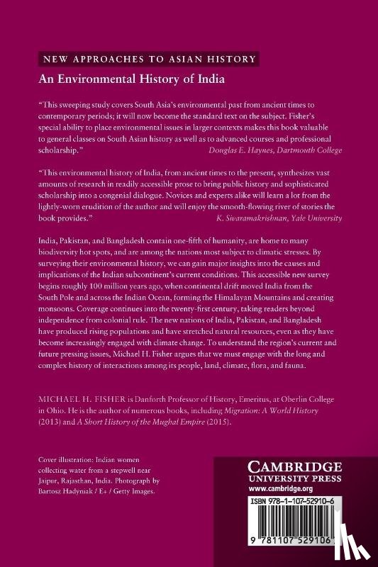 Fisher, Michael H. (Oberlin College - An Environmental History of India