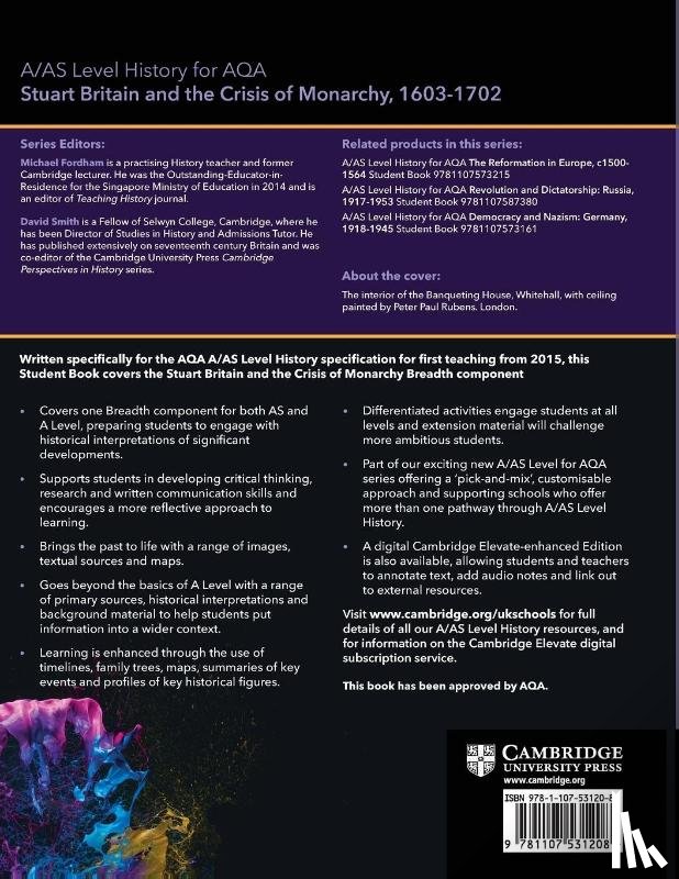 Parry, Mark - A/AS Level History for AQA Stuart Britain and the Crisis of Monarchy, 1603–1702 Student Book