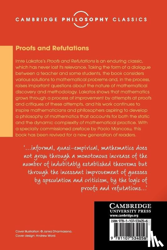 Lakatos, Imre - Proofs and Refutations