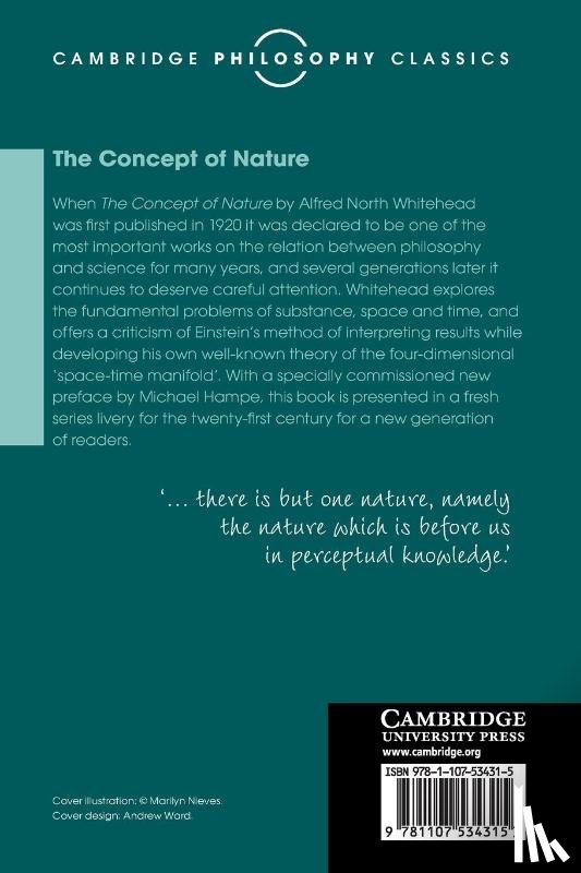 Whitehead, Alfred North - The Concept of Nature