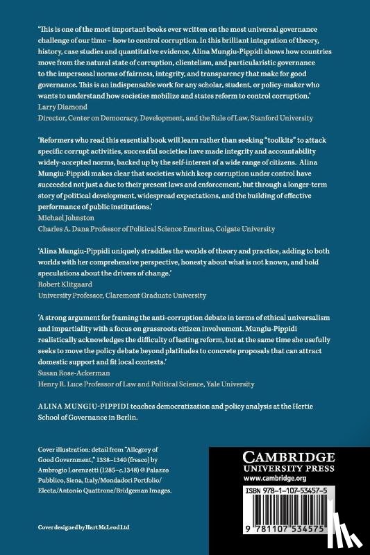 Mungiu-Pippidi, Alina - The Quest for Good Governance