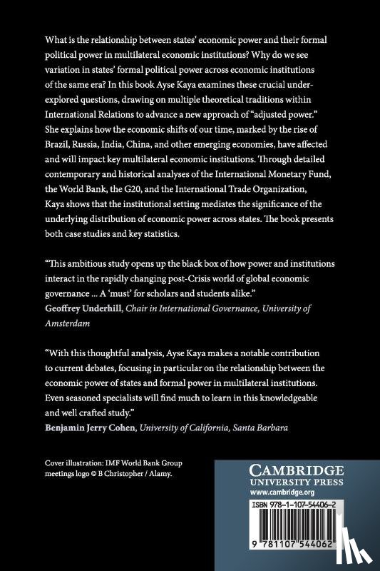 Kaya, Ayse (Swarthmore College - Power and Global Economic Institutions