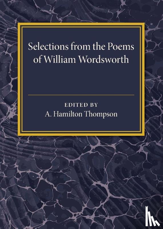 Wordsworth, William - Selections from the Poems of William Wordsworth