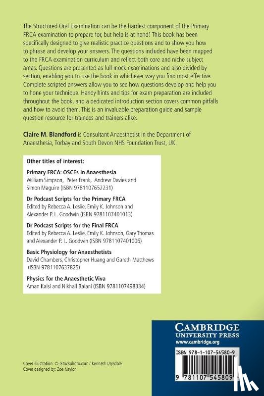  - Passing the Primary FRCA SOE