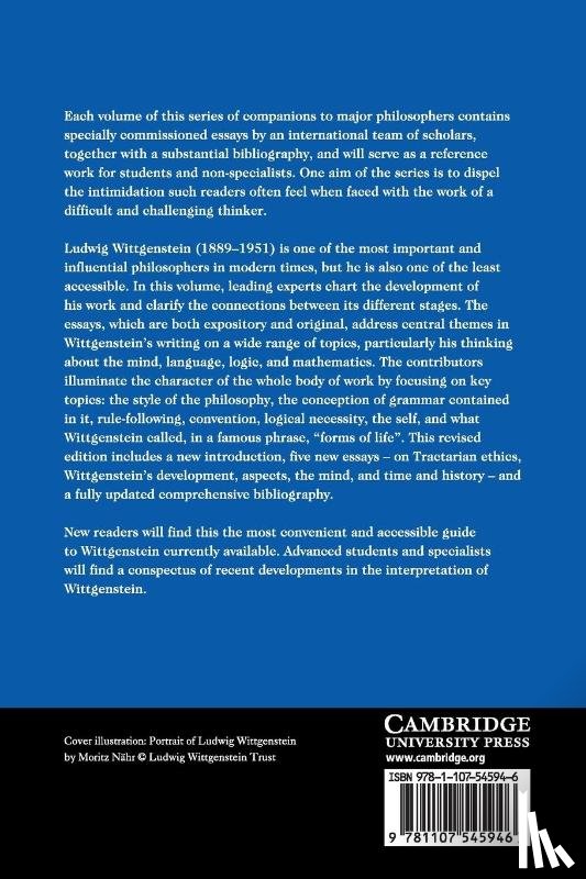  - The Cambridge Companion to Wittgenstein