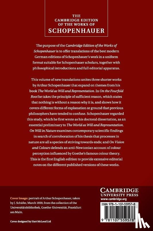 Schopenhauer, Arthur - Schopenhauer: On the Fourfold Root of the Principle of Sufficient Reason and Other Writings