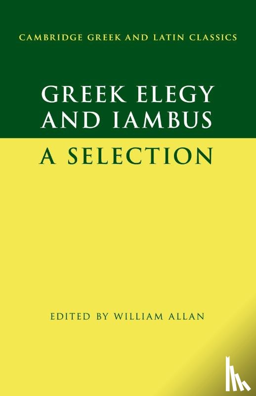  - Greek Elegy and Iambus