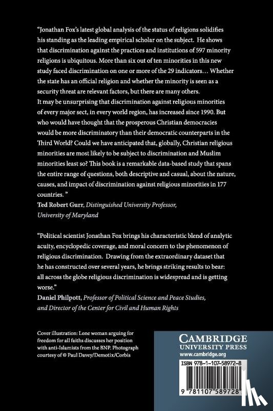 Fox, Jonathan (Bar-Ilan University - The Unfree Exercise of Religion