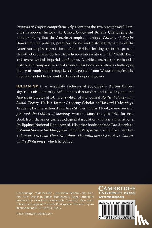 Go, Julian (Boston University) - Patterns of Empire