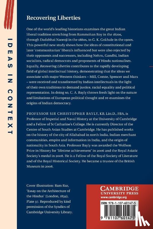 Bayly, C. A. (University of Cambridge) - Recovering Liberties